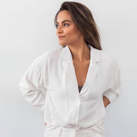 Linen blazer - Picture 2 of 3